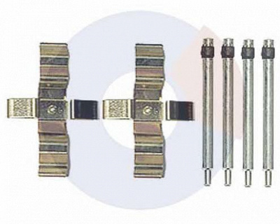 CARRAB BRAKE PARTS 2441 -  Комплектующие, колодки дискового тормоза
